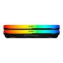 Imagem de Memória Kingston Fury Beast RGB, 16GB (2x8GB), 2666MHz, DDR4, CL16, Preto - KF426C16BB2AK2/16