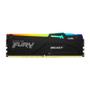 Imagem de Memoria kingston fury beast rgb, 16gb, 5200mhz, ddr5, cl40, preto - kf552c40bba/16