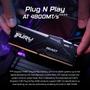 Imagem de Memória Kingston Fury Beast RGB DDR5 16GB 6400MHz - Desktop