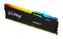 Imagem de Memória Kingston Fury Beast RGB DDR5 16GB 6400MHz - Desktop