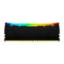 Imagem de Memória Kingston Fury Renegade RGB, 16GB, DDR4, 3200MHz, CL16, Preto - KF432C16RB12A/16