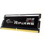 Imagem de Memória para Notebook G.Skill Ripjaws 32GB, DDR5, 5600MHz, 262-Pin, SO-DIMM, Preto - F5-5600S4645A32GX1-RS