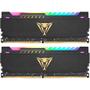 Imagem de Memória Patriot Viper Steel 32GB 2X16GB 3200MHz DDR4 RGB CL16 Preto