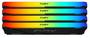 Imagem de Memória RAM 16GB Kingston Fury Beast DDR4  3200MHz RGB - Preto (KF432C16BB12A/16)