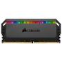 Imagem de Memória RAM Corsair Dominator, RGB, 16GB (2x8GB), 3200MHz, DDR4, CL16, Preto - CMT16GX4M2C3200C16