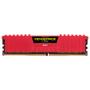 Imagem de Memoria Ram Corsair Vengeance 8GB / DDR4 / 2666MHZ - Vermelho (CMK8GX4M1A2666C16R)