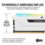 Imagem de Memória RAM Corsair Vengeance RGB PRO SL, 32GB (2x16GB), 3200MHz, DDR4, CL16, Branco - CMH32GX4M2E3200C16W