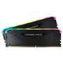 Imagem de Memória RAM Corsair Vengeance RGB RS, 32GB (2x16GB), 3200MHz, DDR4, CL16, Preto - CMG32GX4M2E3200C16