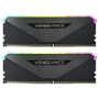 Imagem de Memória RAM Corsair Vengeance RGB RT DDR4 32GB (2x16GB) 4000MHz - Preto (CMN32GX4M2Z4000C18)