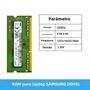 Imagem de Memória RAM DDR3/DDR3L 4GB/8GB (1333/1600/1866MHz) SO-DIMM para Notebook Samsung