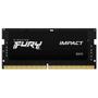 Imagem de Memória RAM para Notebook Kingston Fury Impact DDR5 8GB 4800MHz - Preto (KF548S38IB/8)