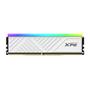 Imagem de Memória RAM XPG Spectrix D35G, RGB, 16GB, 3200MHz, DDR4, CL16, Branco - AX4U320016G16A-SWHD35G