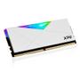 Imagem de Memória RAM XPG Spectrix D50 RGB, 8GB, 3200MHz, DDR4, CL16, Branco - AX4U32008G16A-SW50