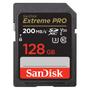 Imagem de Memoria sd 128gb extreme pro sandisk 200mb/s u3 4k v30