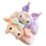 Imagem de Meninas Fofas Sanrio Kuromi Hello Kitty Pelúcia Scrunchie Antiderrapante Faixa De Cabelo Presente