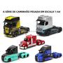 Imagem de Mercedes-Benz Mack Anthem Trailer Internacional Modelo Maisto 164 Liga Carro Brinquedo Presente