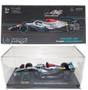 Imagem de Mercedes F1 W13 E Performance - Lewis Hamilton 44 - Acrílico - Formula 1 2022 - Mercedes AMG Petronas - 1/43 - Bburago