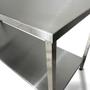 Imagem de Mesa Aço Inox Industrial 190x60x90 cm Plano Liso Nortinox