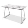 Imagem de Mesa Alpha 1,20 x 0,60 - Branco/Vulcano