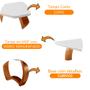 Imagem de Mesa Bali 220  canto copo com vidro