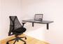 Imagem de Mesa Bancada Dobravel Parede Suspensa Home Office Preta - Estilo e Funcionalidade para Seu Espaço  AJLstore
