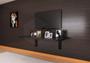 Imagem de Mesa Bancada Dobravel Parede Suspensa Home Office Preta - Estilo e Funcionalidade para Seu Espaço  AJLstore