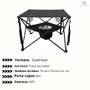 Imagem de Mesa BEL Ultra Light Ideal Resistente Porta Copos