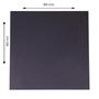 Imagem de Mesa Beta Big em Inox 75 cm (Altura) com Disco Redondo com Tampo em MDP Quadrado 80 cm Cor Preto