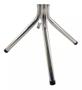 Imagem de Mesa Bistrô Baixa Estrutura Cromada Com Tampo 60cm Redondo MDF