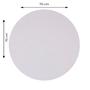 Imagem de Mesa Bistrô Beta 112,50 cm (Altura) com Tampo em MDP Redonda 70 cm Branco