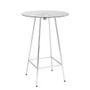 Imagem de Mesa Bistro Vegas com Tampo de Vidro Base Cromada 69 cm (DIAM) - 55745