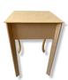 Imagem de Mesa Cabeceira 1Gaveta Quarto Decoração Mdf Cru