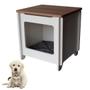 Imagem de Mesa Cabeceira PET MDF Retrô Cubo