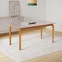 Imagem de Mesa Candian retangular 180 X 0,90 com Vidro