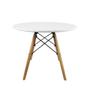 Imagem de Mesa Centro Eiffel Branca Super Moderna Para Casa Sala