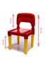 Imagem de Mesa Com 2 Cadeiras Educativa infantil E Jogo Hora Do Rush