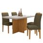 Imagem de Mesa Com 4 Cadeiras Duda 1,36 Cin/off White/capucci - Móveis Arapongas