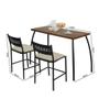 Imagem de Mesa Com Banquetas Fit Flora Assento Bege