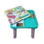 Imagem de Mesa com Cadeira Infantil Didática Com Tampo e Divisória - Monte Líbano