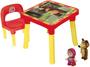 Imagem de Mesa com Cadeira Infantil Masha e o Urso - Monte Líbano 1 Lugar