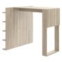 Imagem de Mesa Com Prateleiras Smart 1003 Aveiro Be Mobiliario