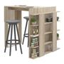 Imagem de Mesa Com Prateleiras Smart 1003 Aveiro Be Mobiliario