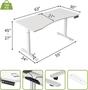 Imagem de Mesa Com Regulagem De Altura Escrivaninha Computador 63x30