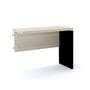 Imagem de Mesa complemento 90x45 pandin pe40 - nogueira