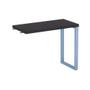 Imagem de Mesa Complemento Tubolar PE 40 Pandin 90 Cm Preto e Azul Dali