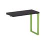 Imagem de Mesa Complemento Tubolar PE 40 Pandin 90 Cm Preto e Verde