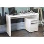 Imagem de Mesa Computador Escrivaninha S970 c/ 1 Porta e 1 Gaveta Branco - Kappesberg