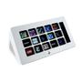 Imagem de Mesa Controladora de Stream Rise Mode Vision 01, 15 Teclas LCD, Atalhos Personalizáveis, Branco - RM-MC-01-W