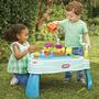 Imagem de Mesa de água Little Tikes Build & Splash com 25 acessórios