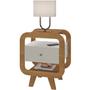 Imagem de Mesa de Apoio Lateral com USB Artely Theo